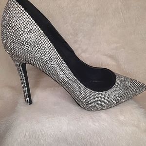 Stunning rhinestone heels